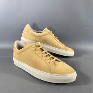 COMMON PROJECTS Size 11 Camel 2482 44 1302 Suede Lace Up Sneakers